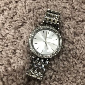 MK Silver Watch